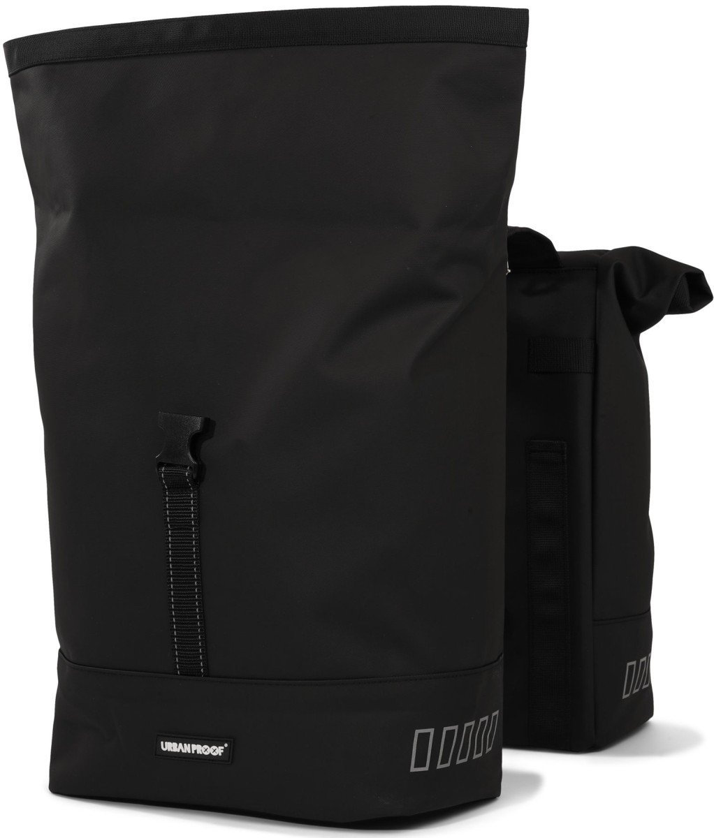 Urban Proof double rolltop bag 38L recycled schwar