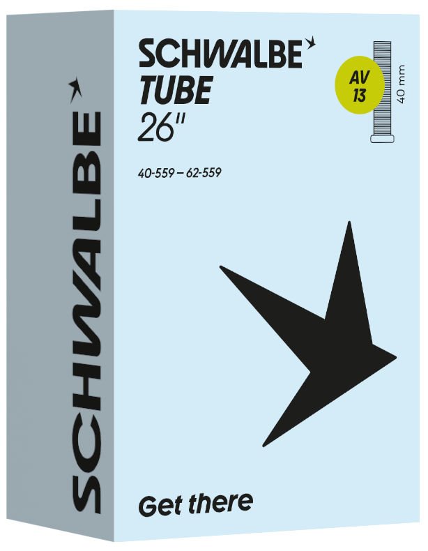 Schwalbe binnenband AV13 26" 40/62-559 AV 40mm