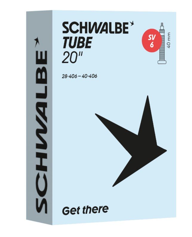 Schwalbe binnenband SV6 20" 28/40-406 FV 40mm