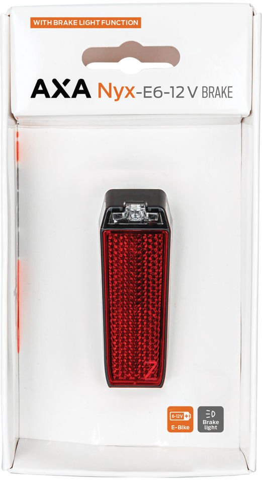 Axa achterlicht Nyx E-bike 6-12v remlicht spatbord