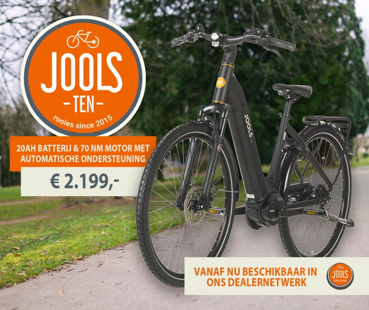 Jools Ten Dames Zwart Mat 48cm 2026