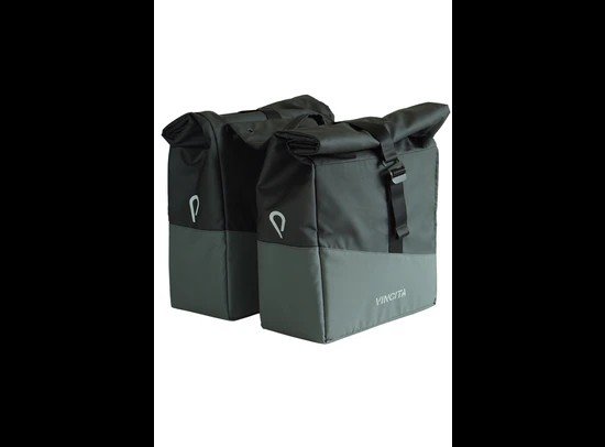 TAS DUBBEL 2060 SQUARE GRIJS/ZWART