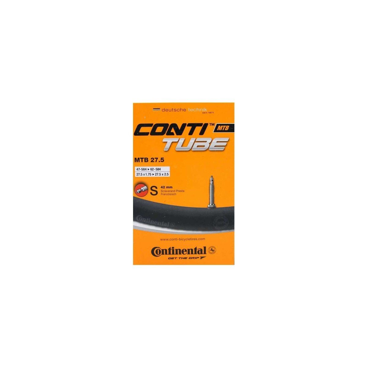 Continental Binnenband "MTB 27,5"frans-ventiel 42