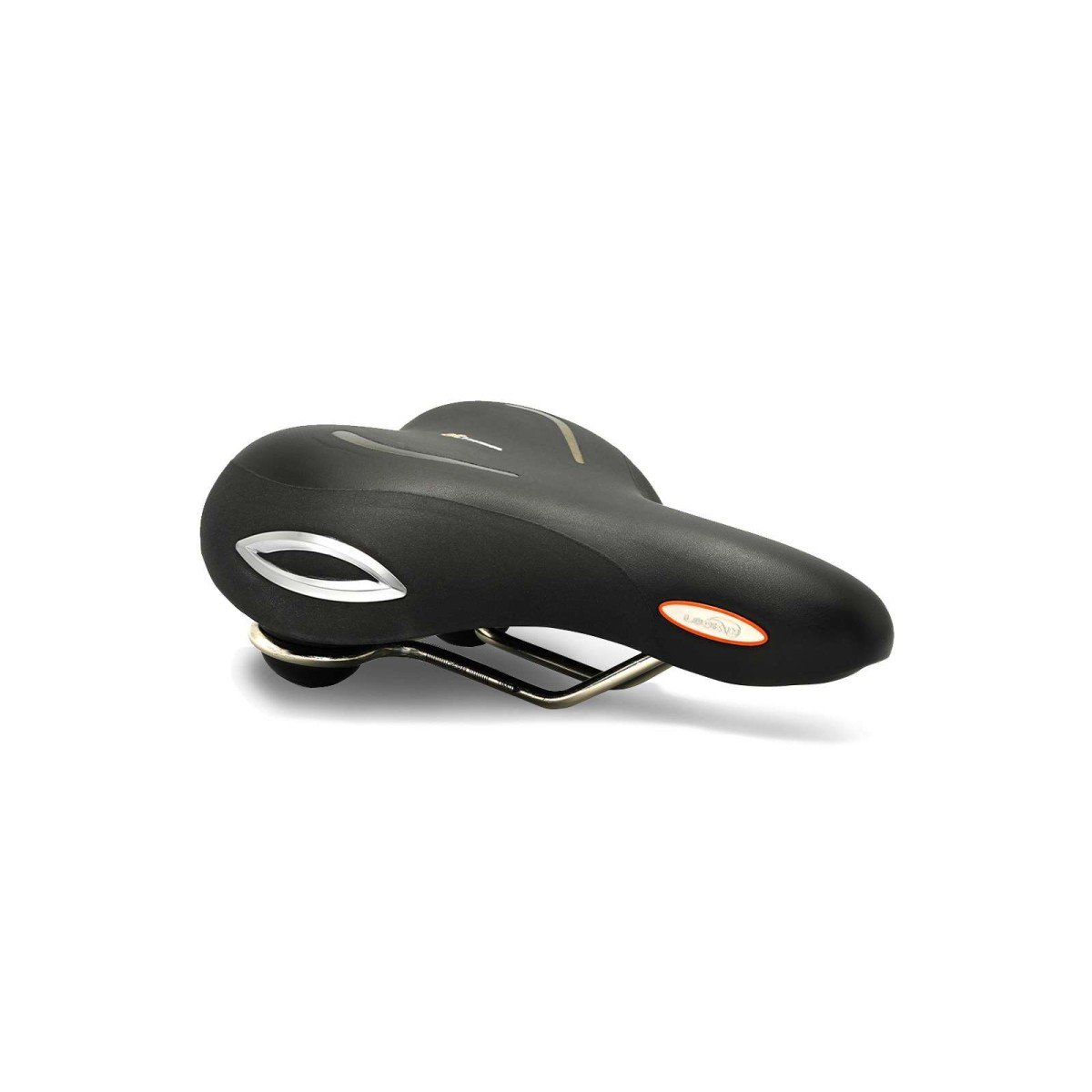 Selle Royal zadel Lookin Relaxed Stracciatella zwart