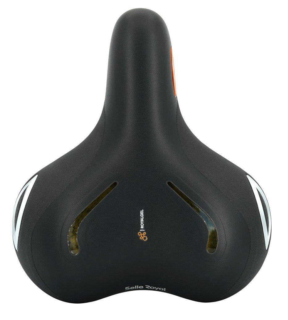 Selle Royal zadel Lookin Relaxed Stracciatella zwart